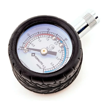 Фото для Манометр шинный TopAuto, аналоговый, 4атм, арт. 14111