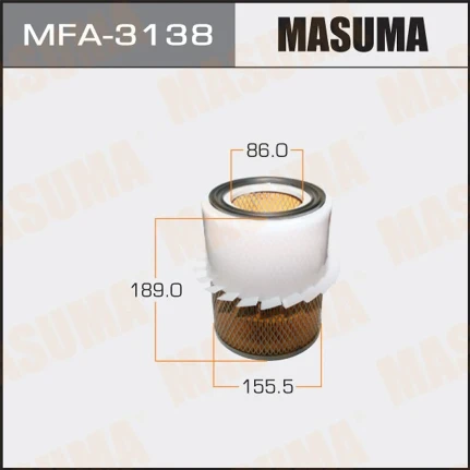 Фото для Фильтр воздушный Masuma A-3015, арт. MFA-3138