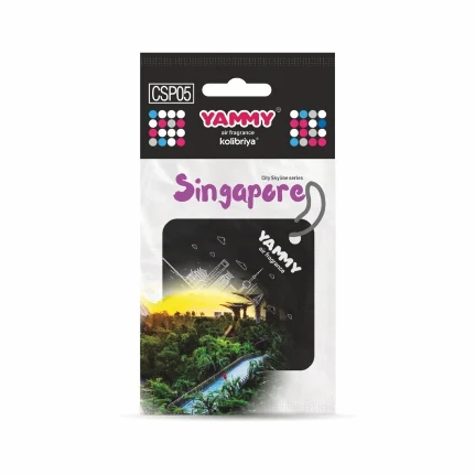 Фото для Ароматизатор подвесной Yammy Singapore (Сингапур), картон с пропиткой, арт. CSP05