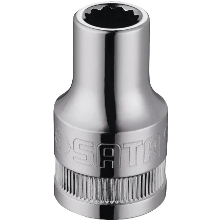 Фото для Головка торцевая SATA, короткая, 12-гранная, под квадрат 1/2", 12мм, арт. 13603