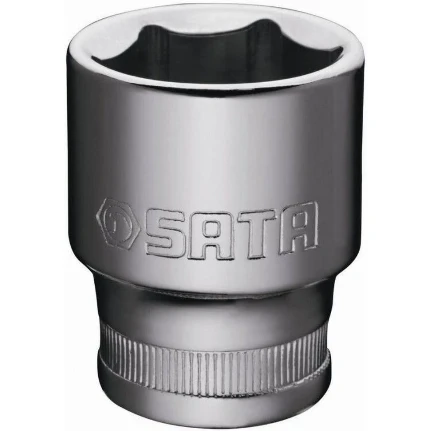Фото для Головка торцевая SATA, короткая, 6-гранная, под квадрат 1/2", 13мм, арт. 13304
