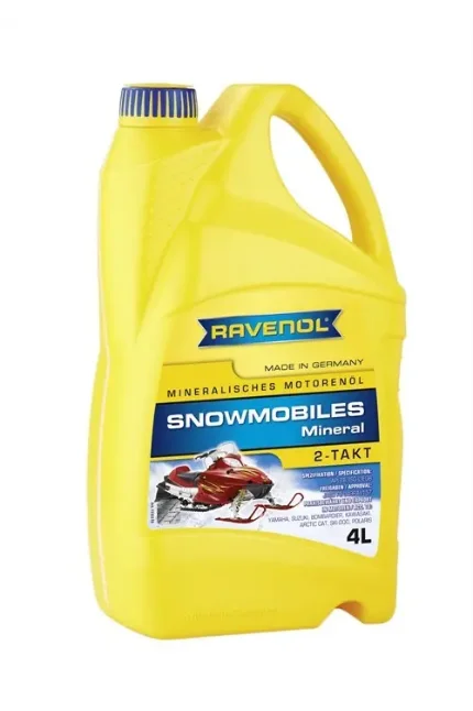 Фото для Масло RAVENOL для снегоходов Snowmobiles 2T Mineral 4л