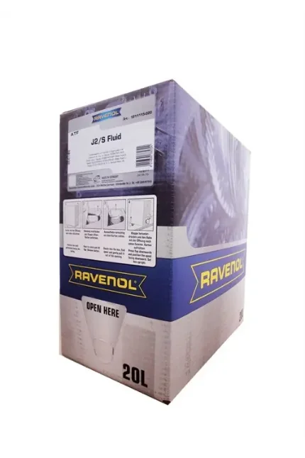 Фото для Масло трансмиссионное RAVENOL ATF J2/S 20л ecobox
