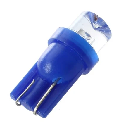 Фото для Автолампа светодиод 12V T10 цоколь W2.1x9.5D габарит, повторитель поворота Blue МАЯК