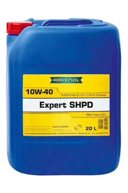Фото для Масло моторное RAVENOL SHPD EXPERT 10W-40 20л