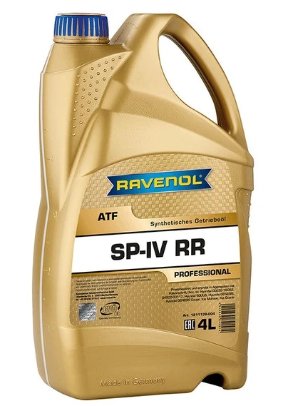 Фото для ATF SP-IV RR 4л RAVENOL для 8-ми ступенчатых АКПП 
