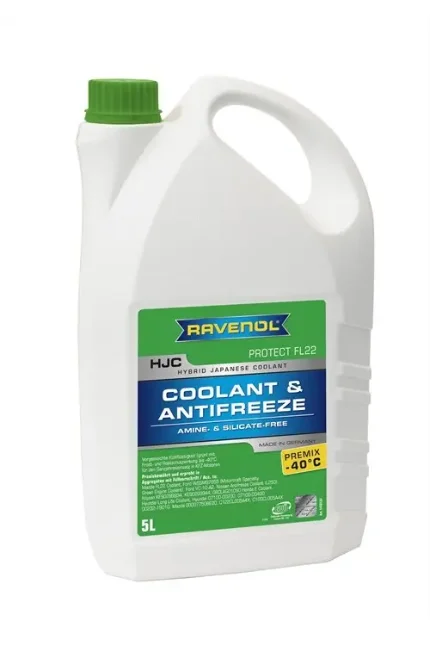 Фото для RAVENOL Антифриз HJC Hybrid Japanese Coolant PREMIX -40°C 5л зеленый
