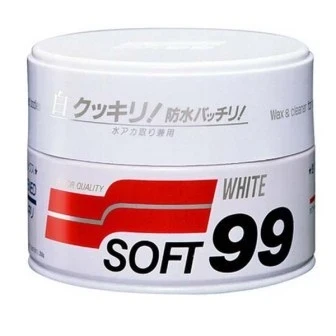 Фото для Покрытие для кузова для белых и светлых а/м SOFT 99 WHITE SOFT WAX, 350гр, 00020