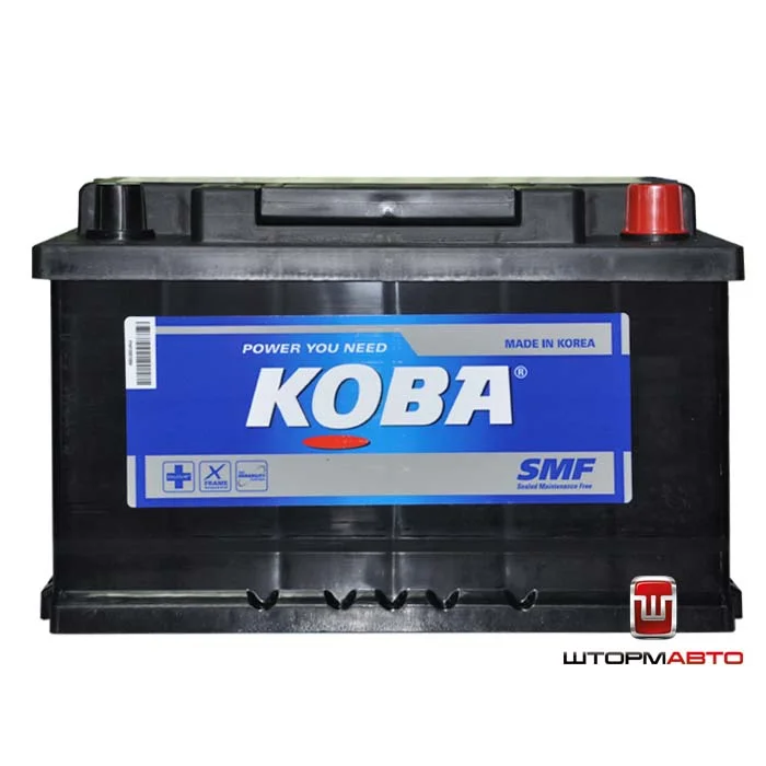 Аккумулятор KOBA MF57113, Корея (72 а/ч)