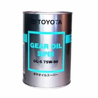 Трансмиссионное масло TOYOTA GEAR OIL SUPER 75W-90 GL-5 (1л) 08885-02106