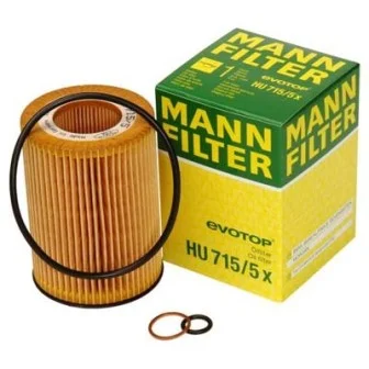 Фильтр масляный MANN HU715/5x (OE0044)