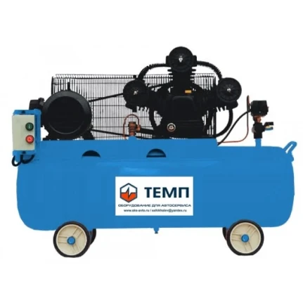 Фото для ТЕМП (оборудование) Компрессор 200л ресивер, 460 л/м, 10бар, 380В, 2,9кВт