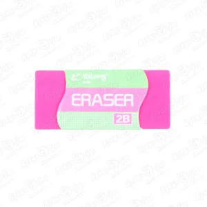 Ластик ERASER цветной прямоугольный маленький в ассортименте