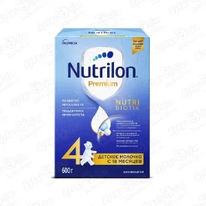 Фото для Молочко Nutrilon Premium 4 600г с 18мес БЗМЖ