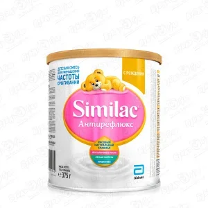 Смесь Similac Антирефлюксная 375г с 0мес БЗМЖ