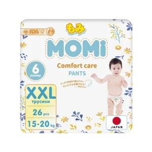 Фото для Подгузники-трусики MOMI Comfort XXL 15-20кг 26шт