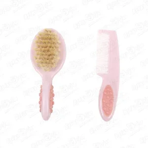 Фото для Набор ROXY KIDS щетка и расческа для волос розовый
