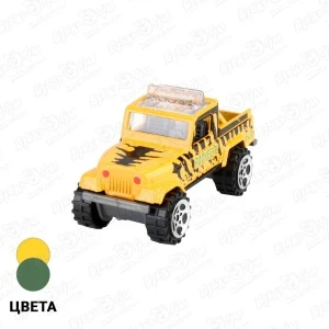 Фото для Автомобиль OFF ROAD Джип тигр металлический 1:64 в ассортименте