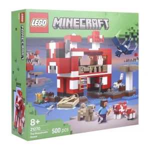 Фото для Конструктор LEGO Minecraft Дом грибной коровы 500дет с 8лет