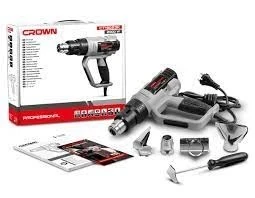 Фото для Фен технический (Режим1/2/3) 60/60-120/120-2000Вт CROWN CT19023К