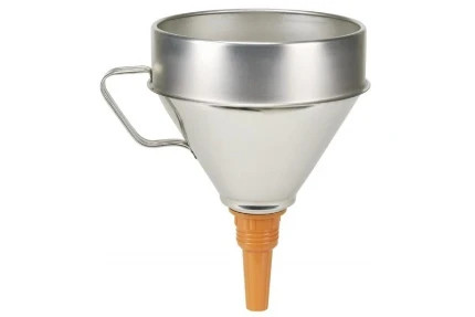 Фото для Воронка с гибким сливом, металлическая, 1,3 л PRESSOL 02645
