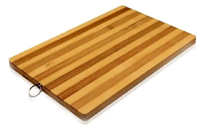 Доска разделочная деревянная бамбуковая 35х25,5