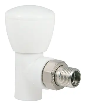 Клапан PPR для подключения радиатора угловой 20х1/2" (15 мм) VALTEC