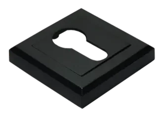 Накладка на ключевой цилиндр квадратная черный Морелли