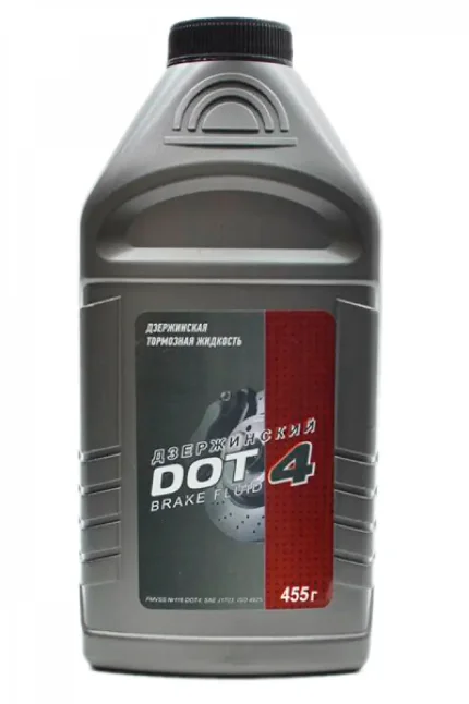Тормозная жидкость DOT4 FLUID 455гр