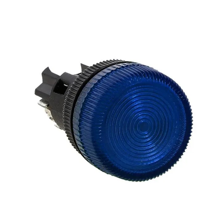 Лампа сигнальная светодиодная синяя ЭКФ