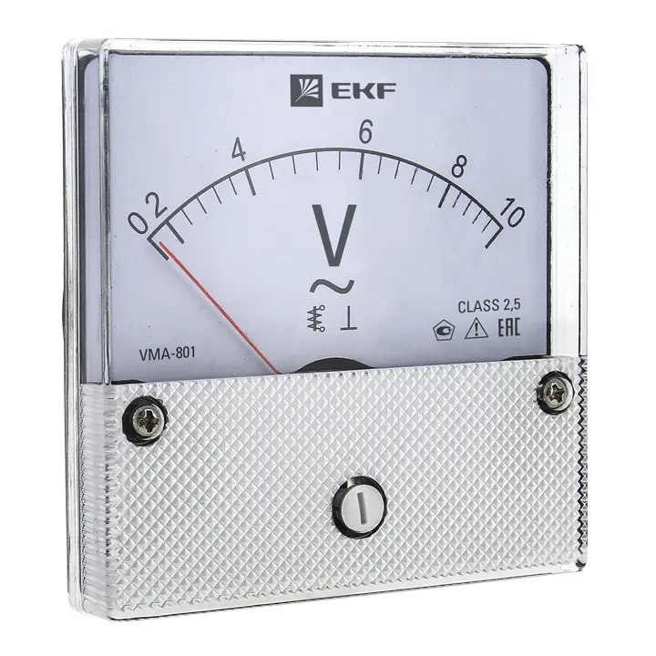 Вольтметр аналоговый 500В (80х80) ЭКФ