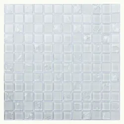 Мозаика White Crush, чип 23*23*6мм, 300*300 ORRO MOSAIC