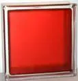 Стеклоблок Арктика рубиновый 190*190*80 Glass Block