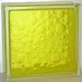 Стеклоблок Савона желтый 190*190*80 Glass Block