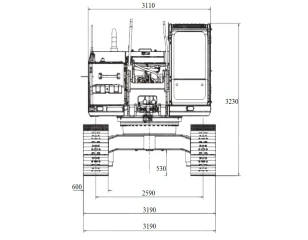 Фото для Экскаватор гусеничный SUNWARD SWE335F