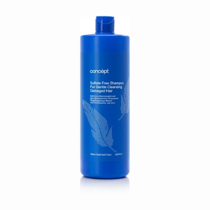 Фото для Concept шампунь бессульфатный для деликатного очищения поврежденных волос 1000 мл.