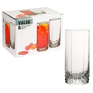 Фото для Набор стаканов стекло 6 предметов Valse для коктейля выс 440 мл