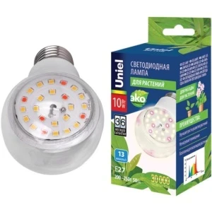 Фото для Лампа LED-A60-10W/SPFB/E27/CL д/растений,спектр д/фотосинтеза