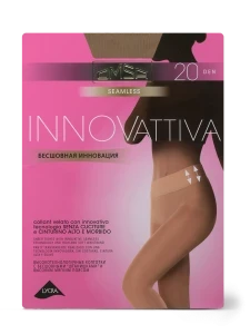 Фото для Колготки женские Innovattiva 20 ден. caramello (бл-коричн) р.5 (бесшовные)