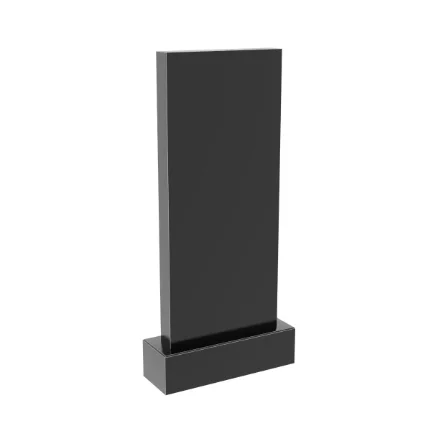 Комплект Прямого памятника (1500*600*80), черный