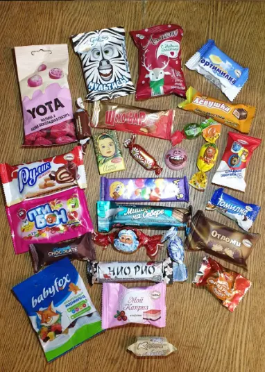 Сладкий новогодний подарок