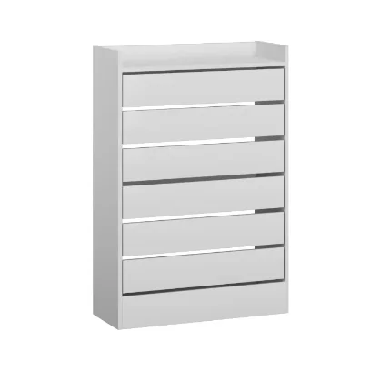 Фото для Обувница Ямайка-2 (Белый древесные поры)