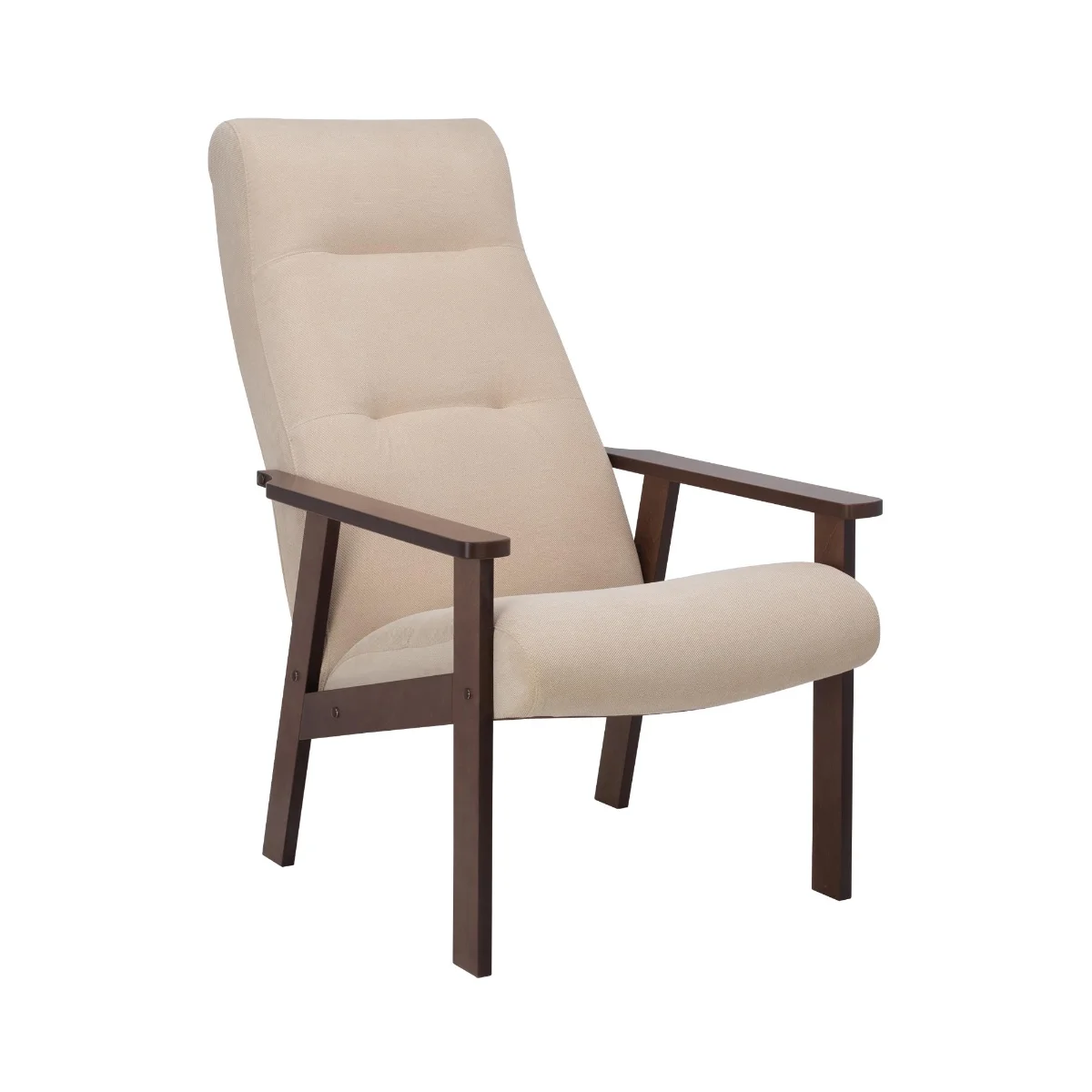 Кресло для отдыха Leset Retro (Орех/Ткань бежевая Ophelia 1)