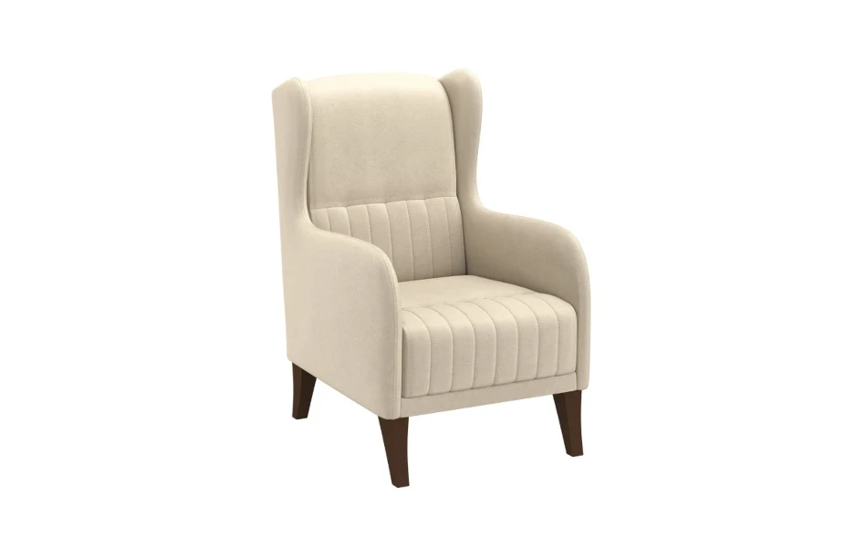 Фото для Кресло для отдыха ЕвроМагнат М (Велюр тенерифе крем)