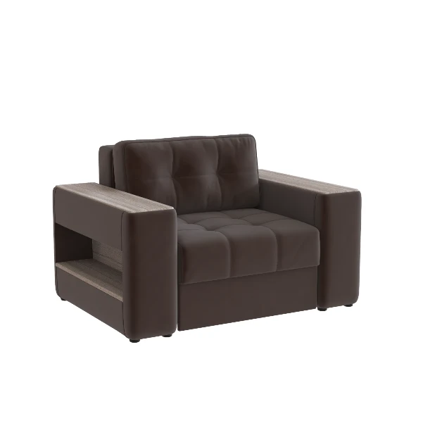 Фото для Кресло-кровать Доро (Коричневый/Сандал белый)