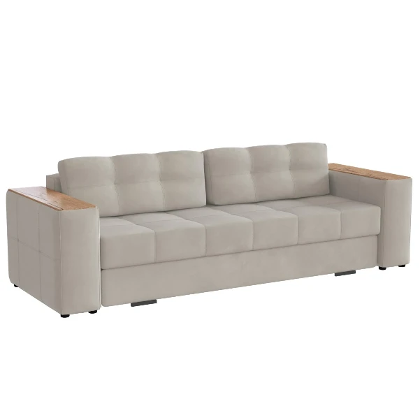 Фото для Диван раскладной Нави (Бежевый/Дуб канадский)