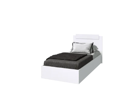 Кровать Эра 0.9 (Белый)