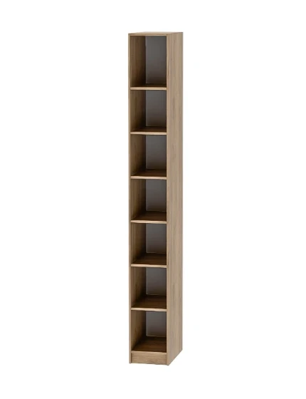 Стеллаж Иннэс-7 (300) (Дуб крафт золотой)