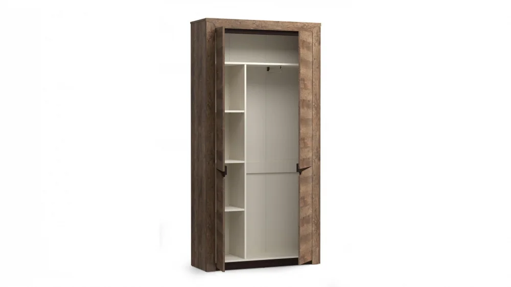 Шкаф для одежды Лючия 33.18 2-х дверный (Кейптаун/Венге)