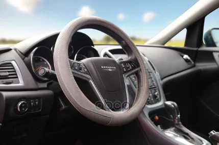 Фото для Оплетка На Руль "Senator" Alaska M Серая 38см AZARD арт. OPLS1003